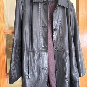 Wilsons Leather Black Jacket